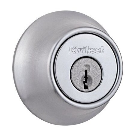 Kwikset SatCHR SGL Cyl Deadbolt 660 26D SMT RCAL RCS